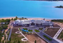 Президент открыл реабилитационный центр «Алтын балалык» в Чолпон-Ате