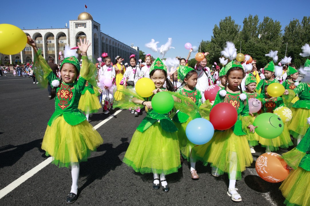 rg 0890 В Бишкеке прошло открытие Международного детского фестиваля «Наристе». Фоторепортаж