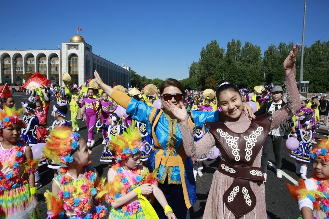 rg 0898 В Бишкеке прошло открытие Международного детского фестиваля «Наристе». Фоторепортаж