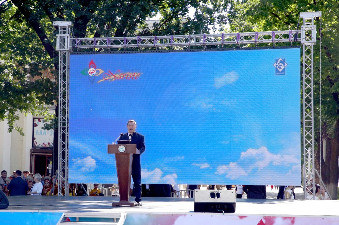 rg 0925 В Бишкеке прошло открытие Международного детского фестиваля «Наристе». Фоторепортаж