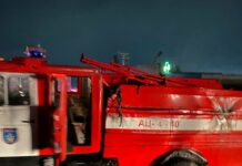 Ленин районунда эки кабаттуу үй толугу менен күйүп кетти