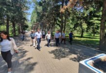 Вице-мэр поручил навести порядок в парке имени К.Ататюрка