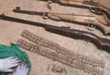 Кадамжайда курал-жарак сакталган жай табылды