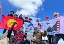 В ущелье Ак-Суу появился пик Кыргызского кино