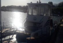 По факту пожара на теплоходе «Альбатрос» на Иссык-Куле проводится расследование, — УВД