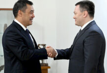 Садыр Жапаров Россиянын башкы прокурору Игорь Красновду кабыл алды