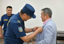 Теңгиз Бөлтүрүк ӨКМдин «Аскердик жарандык кызматташтыгын чыңдаганы үчүн» медалы менен сыйланды