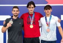 Пловец Денис Петрашов завоевал второе золото на международных соревнованиях в Израиле