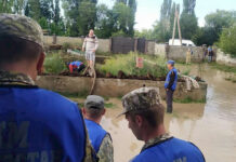 Ысык-Көлдүн айрым айылдарын суу каптады