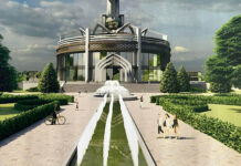 Караколдо 2 миң орундуу маданий борбор курулат. Эскиздер