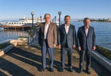 Жапаров, Токаев и Мирзиёев прокатились на теплоходе по Иссык-Кулю. ВИДЕО