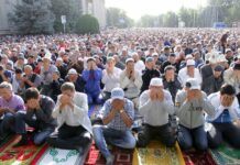 Курман айт намазы Бишкектеги эски аянтта окулмакчы