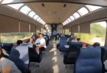 ВИДЕО: Поездка в VIP-вагоне поезда Бишкек-Балыкчи