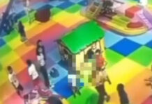 В игровом центре Бишкека мужчина набросился на девушку, которая хотела разнять дерущихся детей