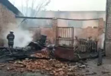 В Бишкеке ночью произошел крупный пожар