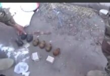 У мужчины в Токмаке нашли гранаты, боеприпасы и части огнестрельного оружия