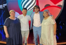 Бир түндө жылдыз болгон Бегимай Турусбекова Андрей Малахов менен жолукту