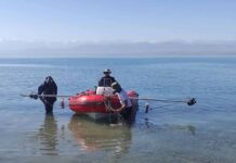 К поиску утонувшей на Иссык-Куле 4-летней Аиши присоединились российские военные