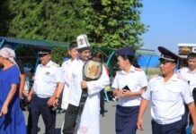 Сотрудник патрульной милиции Оша выиграл чемпионат по кикбоксингу в Турции