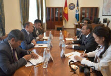 Бишкек мэри Бириккен Араб Эмираттарынын элчиси менен жолугушту