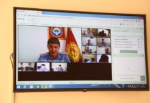 Чүй облустук ички иштер башкы башкармалыгында онлайн кеңешме өттү