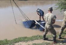 В Чуйском районе «Volvo» упала в БЧК, водитель погиб. Фото