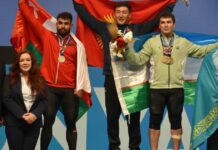 Эмил Молдодосов Ислам тилектештиги оюндарында оор атлетика боюнча күмүш медалдын ээси болду