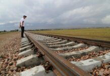 Как идет строительство ж/д дороги Балыкчи — Кочкор. ВИДЕО