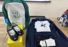 400 детям из малообеспеченных семей вручили школьную форму, рюкзаки и канцелярию