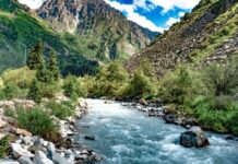 В природном парке Ала-Арча утонула девушка