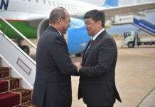 Абдулла Арипов Евразиялык өкмөттөр аралык кеңешинин жыйынына катышуу үчүн Кыргызстанга келди