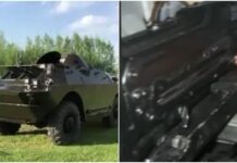 ВИДЕО: Как бизнесмены стреляли из бронетехники недалеко от Бишкека