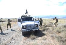 В Балыкчи завершились учения сил ОДКБ «Кобальт-2022»