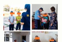 Ак-Талаа районунун милициясы аз камсыз болгон үй-бүлөлөргө жардам көрсөтүштү