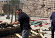 Райымбек Матраимов заложил капсулу под строительство нового здания для муфтията