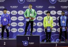 Билол Шарип уулу взял серебро чемпионата мира по борьбе