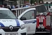 В Бишкеке милиция оцепила ТЦ «Азия Молл», идет эвакуация