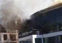 Пожар в ночном клубе в Бостери. Площадь возгорания составила почти 500 кв. метров