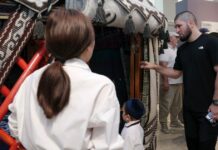 Хабиб Нурмагомедов Бишкектеги Мамлекеттик тарых музейин кыдырды