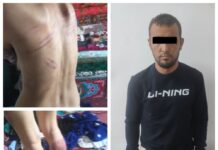 Мужчина, жестоко избивший жену в Сокулуке, пытался сбежать из страны