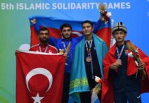 Кыргызстанский кикбоксер Азиз Бийхуров завоевал бронзу Исламиады