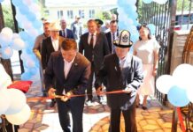 На Иссык-Куле для чекистов построили медпункт и футбольное поле. ФОТО