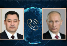 Садыр Жапаров  Владимир Путин менен телефон аркылуу сүйлөштү