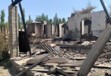 В результате вторжения Таджикистана на территорию КР повреждены 613 жилых домов