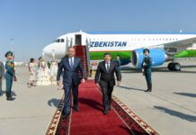 Премьер-министр Узбекистана Абдулла Арипов прибыл в Бишкек с рабочей поездкой