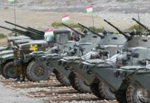 Тажик тарап танктарды, БТР, БМП жана минометторду колдонууда