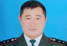 В ходе конфликта на границе был убит 35-летний сотрудник МЧС Айбек Ысманов