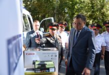 ИИМге 19 жаңы кызматтык унаа тапшырылды