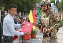 ИИМдин Ички аскерлеринин 704 аскер бөлүгүнүн түзүлгөнүнүн 30 жылдыгына карата салтанаттуу иш-чара өттү