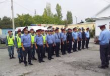 Баткенде милиция кызматкерлери коомдук коопсуздукту камсыздашууда